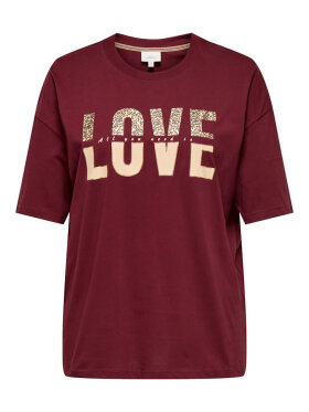 Only Carmakoma T-shirt - Overdele til Plus size - ONLY CarmaKoma