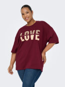 Only Carmakoma T-shirt - Overdele til Plus size - ONLY CarmaKoma