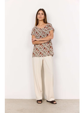 Soyaconcept  - Soyaconcept Bluse Rust Rød Mix
