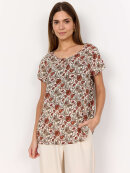 Soyaconcept Bluse Rust Rød Mix - Dame - Bluser - Soyaconcept 