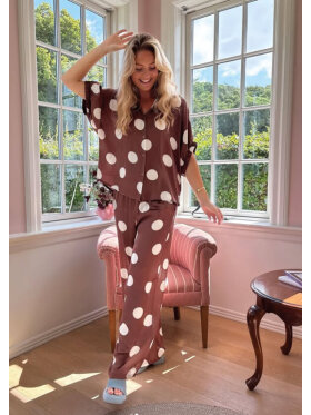 Black Colour bluse - Dame - Bluser - Black Colour