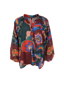 Black Colour bluse - Dame - Bluser - Black Colour