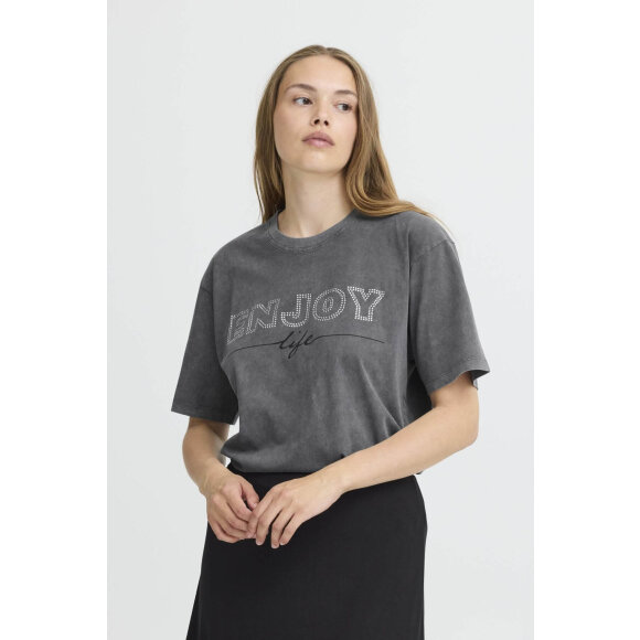 Pulz Tee - Dame - T-shirts - PULZ Jeans