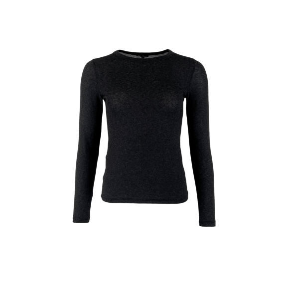 Black Colour Bluse  - Dame - Bluser - Black Colour