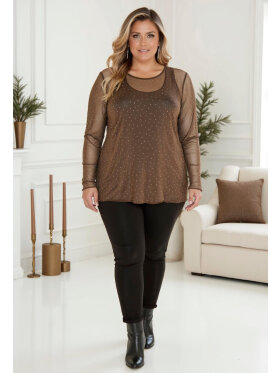 CASSIOPEIA - Cassiopeia mesh bluse