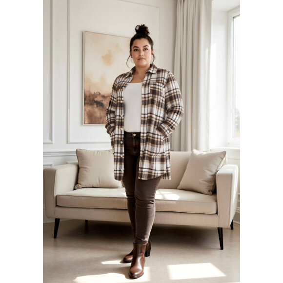 Cassiopeia skjorte - Overdele til Plus size - CASSIOPEIA