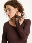 IN FRONT - In Front Bluse - Brun