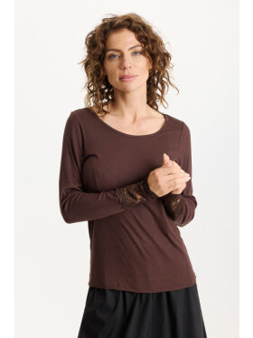 IN FRONT - In Front Bluse - Brun IN FRONT - In Front Bluse - Brun