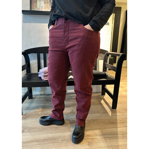 Bessie bukser - Wine - Dame - Bukser  - Bessie