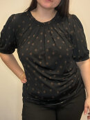 In front bluse - brun prik - Dame - Bluser - IN FRONT In front bluse - brun prik - Dame - Bluser - IN FRONT