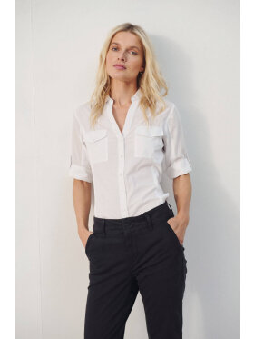 Part Two - Part Two Skjorte - Hvid