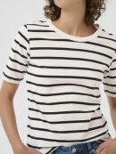 Part Two Tee - stribet  - Dame - T-shirts - Part Two