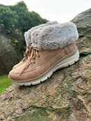 Skechers støvler - tan - Sneakers til dame - Skechers