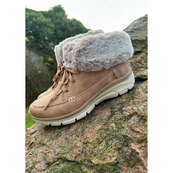 Skechers støvler - tan - Sneakers til dame - Skechers