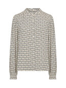 Soyaconcept - Soyaconcept bluse - brun/sort mix Soyaconcept - Soyaconcept bluse - brun/sort mix