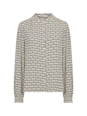 Soyaconcept  - Soyaconcept bluse - brun/sort mix