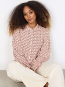 Soyaconcept bluse - brun/rosa mix - Dame - Bluser - Soyaconcept 