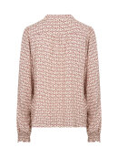 Soyaconcept bluse - brun/rosa mix - Dame - Bluser - Soyaconcept 