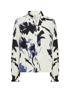 Soyaconcept  - Soyaconcept bluse - blå mix