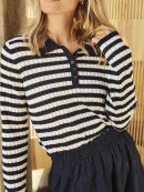 Part Two Strik - off/navy - Dame - Bluser - Part Two