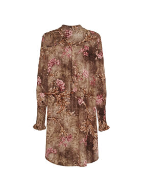MARTA - Marta Kjole - Brun print MARTA - Marta Kjole - Brun print