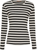 MARTA - Marta Bluse - off/sort MARTA - Marta Bluse - off/sort