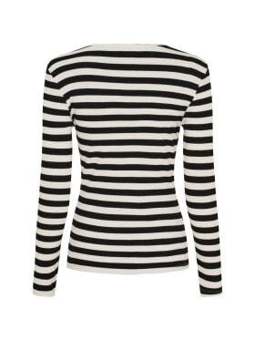 Marta Bluse - off/sort - Dame - Bluser - MARTA