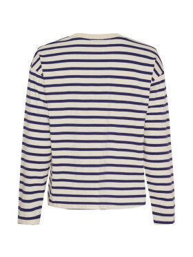 Marta Bluse - off/blå - Dame - Bluser - MARTA