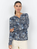 Soyaconcept bluse - blå mix - Dame - Bluser - Soyaconcept 