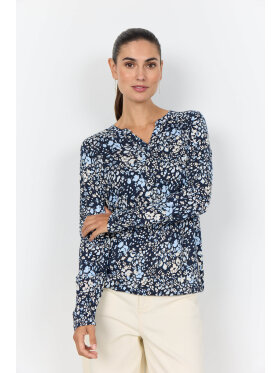 Soyaconcept - Soyaconcept bluse - blå mix Soyaconcept - Soyaconcept bluse - blå mix