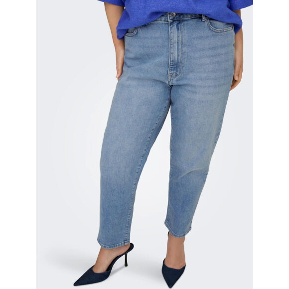 ONLY CarmaKoma - Only Carmakoma jeans - Light Blue Denim ONLY CarmaKoma - Only Carmakoma jeans - Light Blue Denim