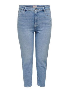 Only Carmakoma jeans - Light Blue Denim  - Plus size bukser til kvinder - ONLY CarmaKoma