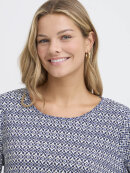 FRANSA - Fransa bluse - blå mix FRANSA - Fransa bluse - blå mix