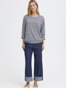 FRANSA - Fransa bluse - blå mix FRANSA - Fransa bluse - blå mix