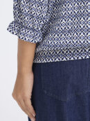 FRANSA - Fransa bluse - blå mix FRANSA - Fransa bluse - blå mix