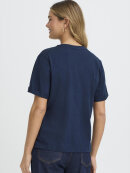 Fransa t-shirt - navy - Dame - T-shirts - FRANSA