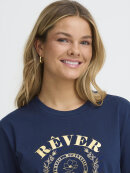 Fransa t-shirt - navy - Dame - T-shirts - FRANSA