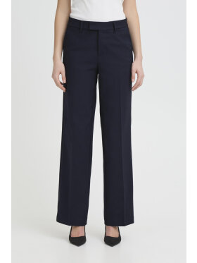 Pulz buks - Bindy Wide Blå - Dame - Bukser  - PULZ Jeans