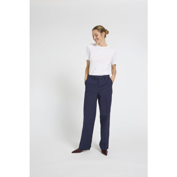 PULZ Jeans - Pulz buks - Bindy Wide Blå PULZ Jeans - Pulz buks - Bindy Wide Blå