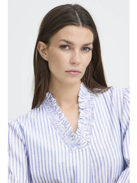 PULZ Jeans - Pulz Bluse off strib