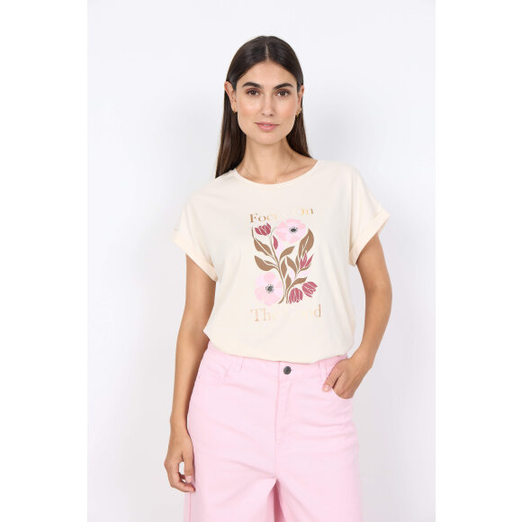 Soyaconcept T-Shirt - off/rosa - Dame - T-shirts - Soyaconcept 