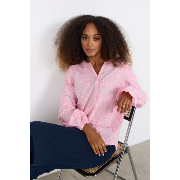 Soyaconcept - Soyaconcept Bluse - lyserød Soyaconcept - Soyaconcept Bluse - lyserød