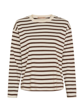 MARTA - Marta Bluse - off/brun MARTA - Marta Bluse - off/brun