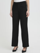 Pulz buks Bindy Wide - Sort - Dame - Bukser  - PULZ Jeans