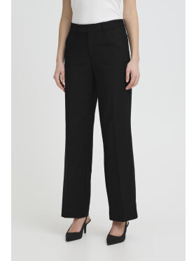 Pulz buks Bindy Wide - Sort - Dame - Bukser - PULZ Jeans Pulz buks Bindy Wide - Sort - Dame - Bukser - PULZ Jeans