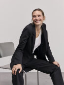 Pulz buks Bindy Wide - Sort - Dame - Bukser  - PULZ Jeans