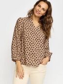 2-Biz - 2-biz bluse - MARIT - brun/dot