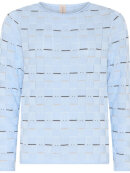 Skovhuus - Skovhuus strik - lyseblå