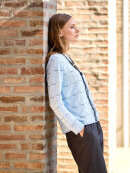 Skovhuus - Skovhuus strik - lyseblå