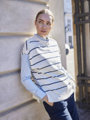 FRANSA - Fransa Vest - hvid/navy